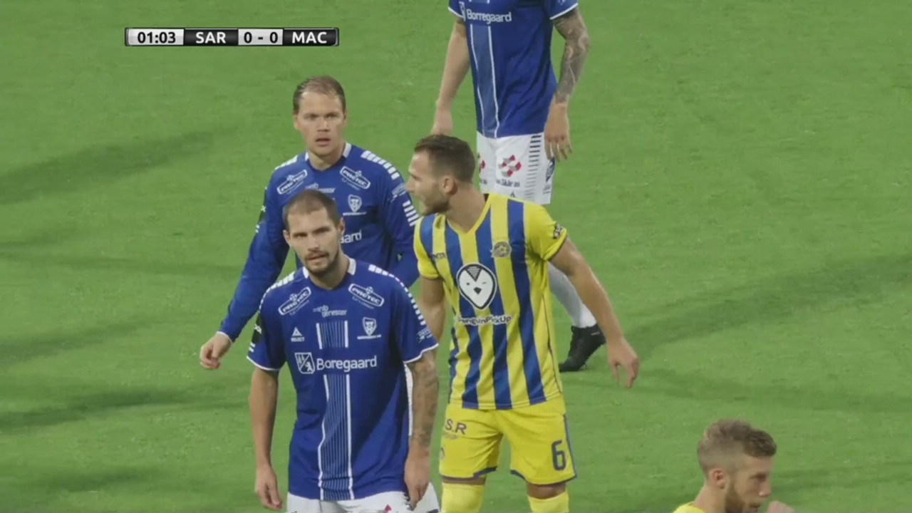 Høydepunkter: Sarpsborg 08 - Maccabi Tel Aviv